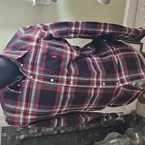 Polo by Ralph Lauren Men's Red Plaid Shirt